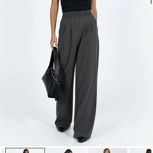 Princess Polly archer pant slate